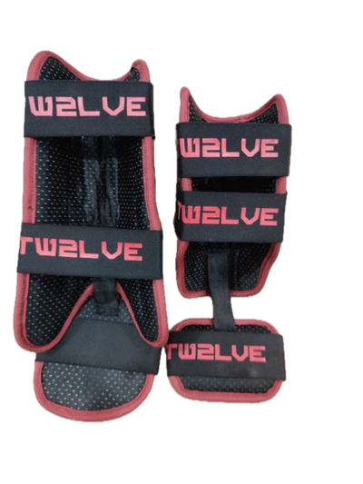 Texas Twelve Black Leg and Elbow Guard Combo